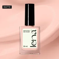 LENA LENA Matte Breathable Nail Polish – Make Up Goals! - LE56