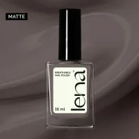 LENA LENA Matte Breathable Nail Polish – Make Up On Point - LE53