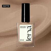 LENA LENA Matte Breathable Nail Polish – MUA…Before & After - LE52