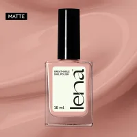 LENA LENA Matte Breathable Nail Polish – Qatari Quarter - LE60