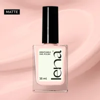 LENA LENA Matte Breathable Nail Polish – Unapologetic Glamour - LE54