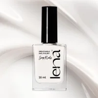 LENA LENA Soap Nails – Breathable Nail Polish - Milk Veil - SN01