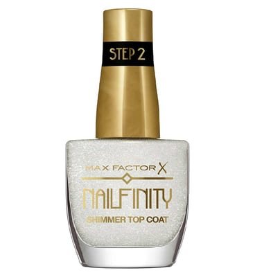 Max Factor Max Factor Nailfinity Gel Nail Polish Limited Edition Top Coat - 102 Starry Veil 12ml