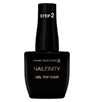 Max Factor Max Factor Nailfinity Gel Nail Polish The Finale Top Coat 12g