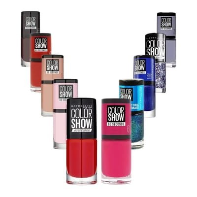 Maybelline The Ultimate Branded Beauty Nail Polish Bundle