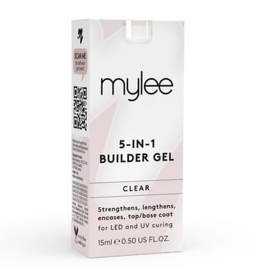 Mylee Mylee 5 In 1 Builder Gel Nail Polish Clear 15ml