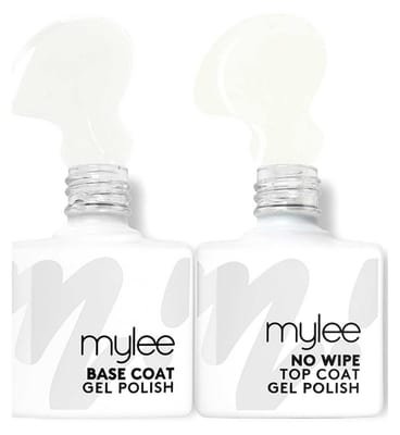 Mylee Mylee Gel Nail Polish Base And No Wipe Top Coat Duo 10Ml 2S