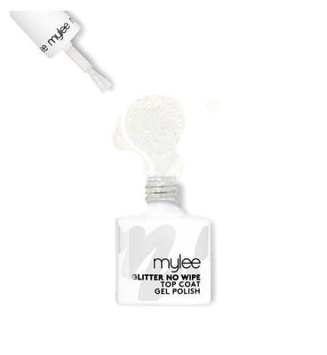 Mylee Mylee Gel Nail Polish Glitter No Wipe Top Coat 10ml