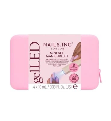 Nails Inc Nails Inc Nails.inc Gel Led 8-Piece Mini Travel Nail Polish Kit Gels On-The-Go