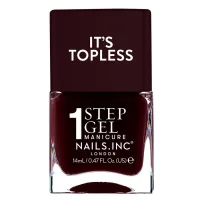 Nails Inc Nails Inc It's Topless Gel-Like Nail Polish – Billie - Classic Burgundy