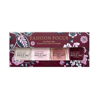 Nails Inc Nails Inc Nails.INC Fashion Focus Nail Polish 4-Piece Set - Red