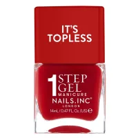 Nails Inc Nails Inc It's Topless Gel-Like Nail Polish – Kendall - Lipstick Red