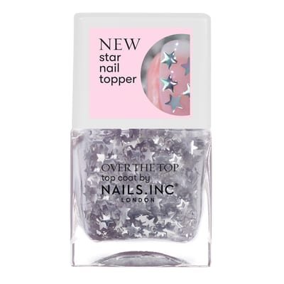 Nails Inc Nails Inc Over The Top - Showstopping In Spitalfield - Silver Stars
