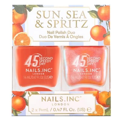 Nails Inc Nails Inc Nails.INC 45 Second Speedy Gloss Sun - Orange