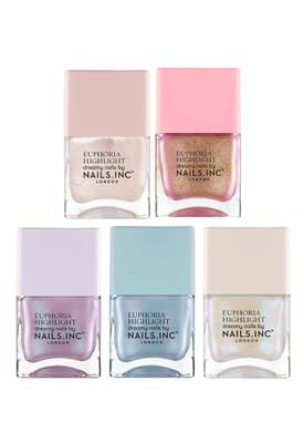Nails.INC (US) All Out Euphoria 5-Piece Euphoria Highlight Nail Polish Set