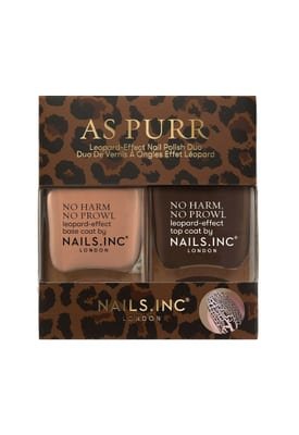 Nails.INC (US) As Purr Leopard Nail Polish Duo