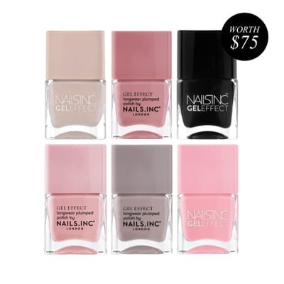 Nails.INC (US) Gel With It 6-Piece Gel Effect Nail Polish Set