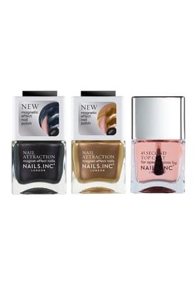 Nails.INC (US) Make It Magnetic 3-Piece Nail Polish Set