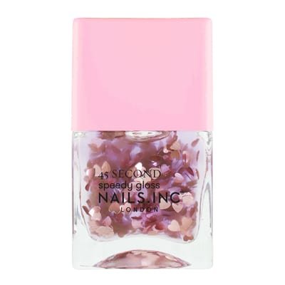 Nails.INC (US) Margot Heart Topper - 45 Second Speedy Gloss Nail Polish US