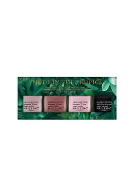 Nails.INC (US) Nude In The Tropics 4-Piece Vegan Nail Polish Set