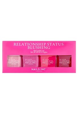 Nails.INC (US) Relationship Status: Blushing 4-Piece Nail Polish Set