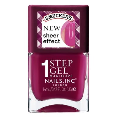 Nails.INC (US) Nails.INC x Smucker’s® Berry Jam Packed - It’s Topless Jelly Effect 1-Step Gel-Like Scented Nail Polish