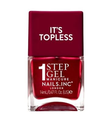Nails.INC Poppy – 1-Step Gel It's Topless Nail Polish
