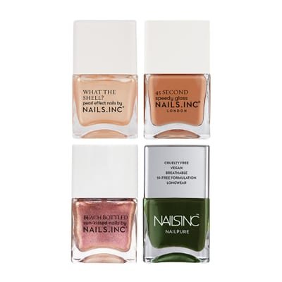 Nails.INC Cocoa Cashmere 4-Piece Nail Polish Set