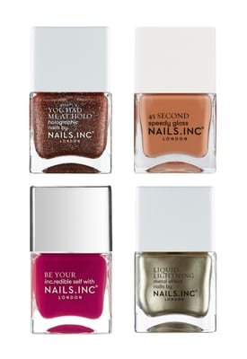 Nails.INC Ember Elegance 4-Piece Nail Polish Set