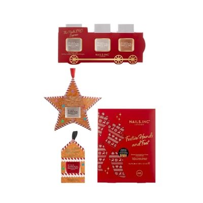 Nails.INC Festive Faves 7-Piece Nail Kit