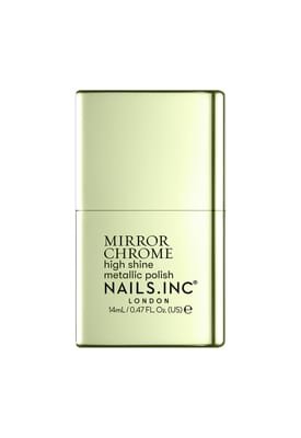 Nails.INC Go Your Chrome Way Olive Mirror Chrome Nail Polish