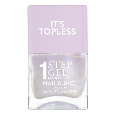 Nails.INC Halle 1-Step Gel It's Topless Nail Polish