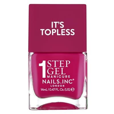 Nails.INC Kylie – 1-Step Gel It's Topless Nail Polish