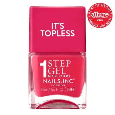 Nails.INC Leah – 1-Step Gel It's Topless Nail Polish