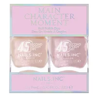 Nails.INC Main Character Moment Nail Polish Duo - 45 Second Speedy Gloss