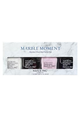 Nails.INC Marble Moment 4-Piece Nail Polish Set