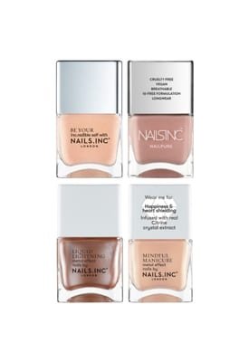 Nails.INC Nude Negotiables 4-Piece Nail Polish Set