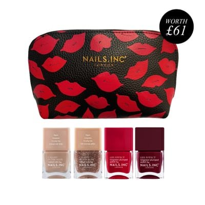 Nails.INC Ready or Not Gel Effect 4-Piece Nail Polish Set