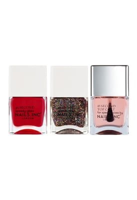 Nails.INC Speedy and Sparkle 3-Piece Nail Polish Set