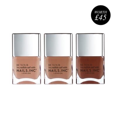 Nails.INC Sweet Like Honey Nail Polish Trio