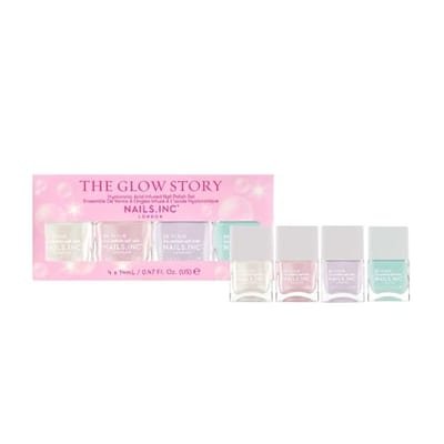Nails.INC The Glow Story 4-Piece Nail Polish Set