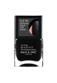 Nails.INC Total Blackout Ultimate Black Nail Polish