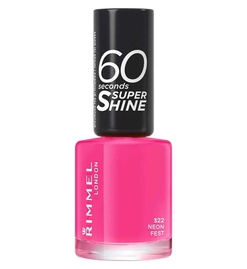 Rimmel Rimmel 60 Seconds Super Shine Nail Polish – 322 Neon Fest