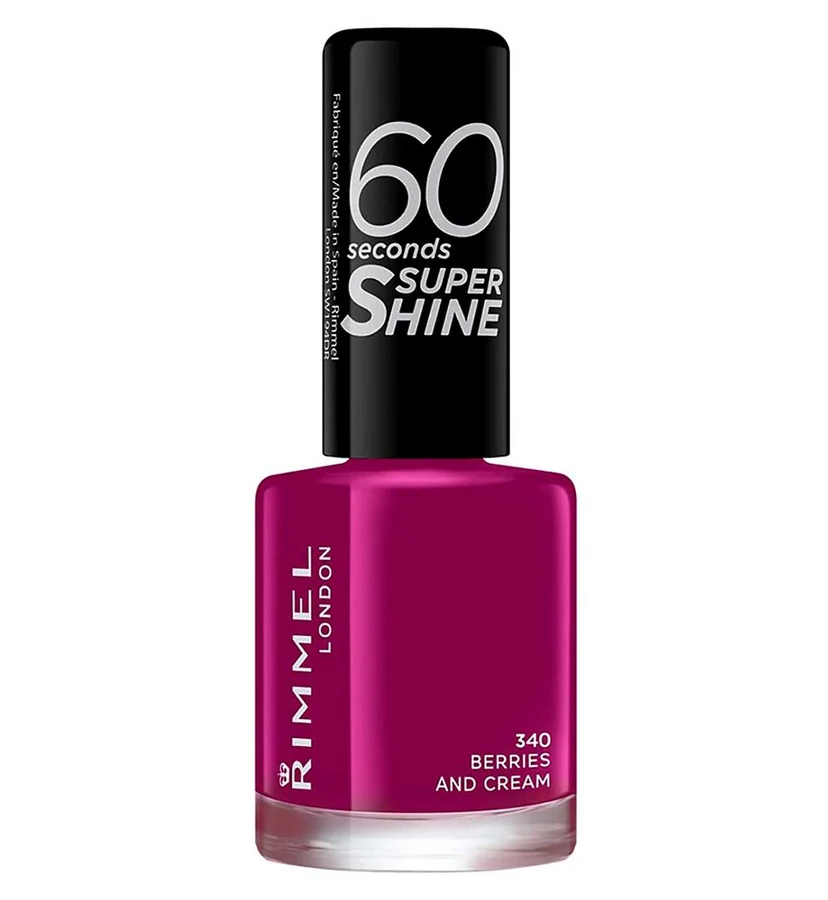 Rimmel Rimmel 60 Seconds Super Shine Nail Polish – 340 Berries And Cream