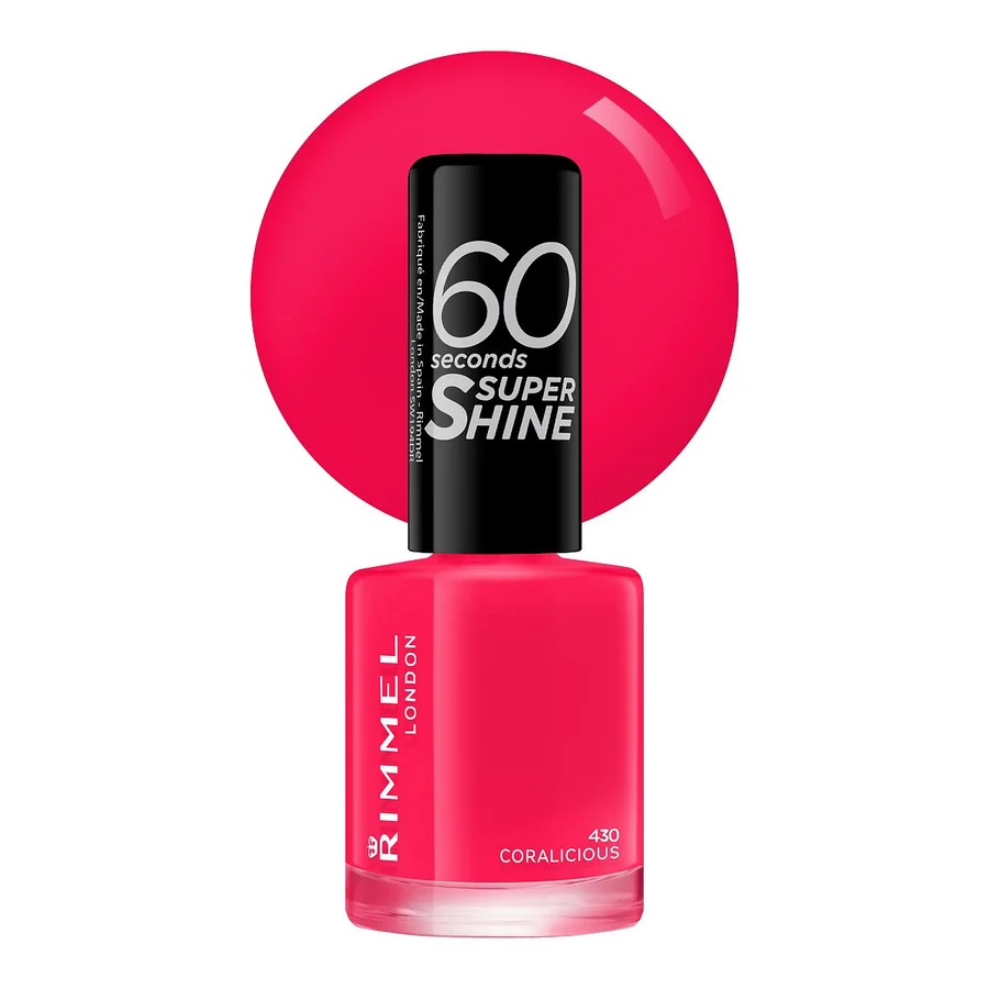 Rimmel Rimmel 60 Seconds Super Shine Nail Polish – Coralicious