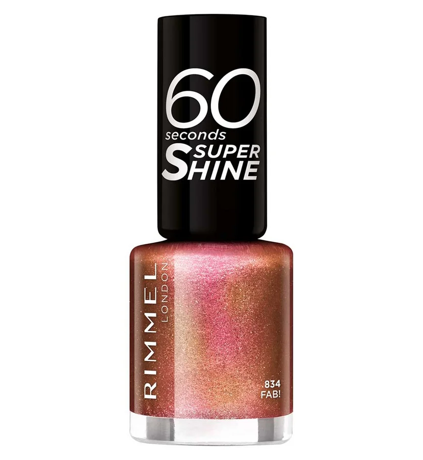 Rimmel Rimmel 60 Seconds Super Shine Nail Polish – 834 Fab!