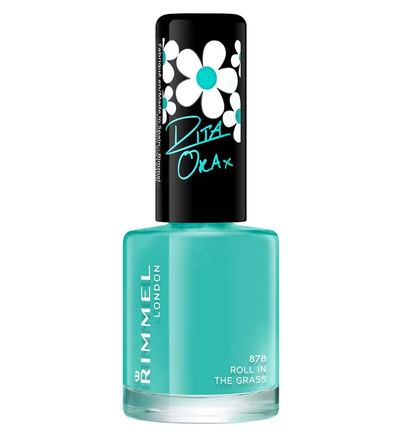Rimmel Rimmel 60 Seconds Super Shine Nail Polish – 878 Roll In The Grass