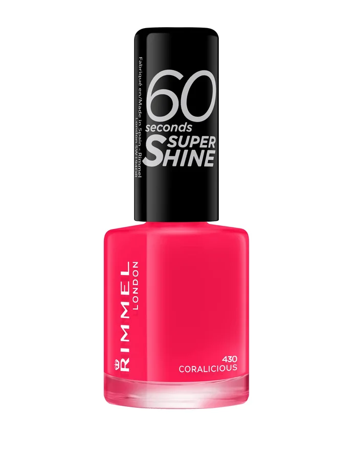 Rimmel Rimmel 60 Seconds Super Shine Nail Polish 8ml - 430 Coralicious