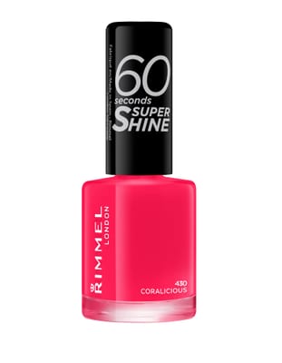 Rimmel Rimmel 60 Seconds Super Shine Nail Polish 8ml - 430 Coralicious