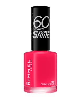 Rimmel Rimmel 60 Seconds Super Shine Nail Polish 8ml - 430 Coralicious